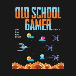 Gamer - Old School Gamer T-Shirt