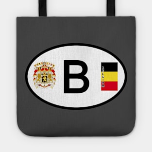 Belgium car country code Tote