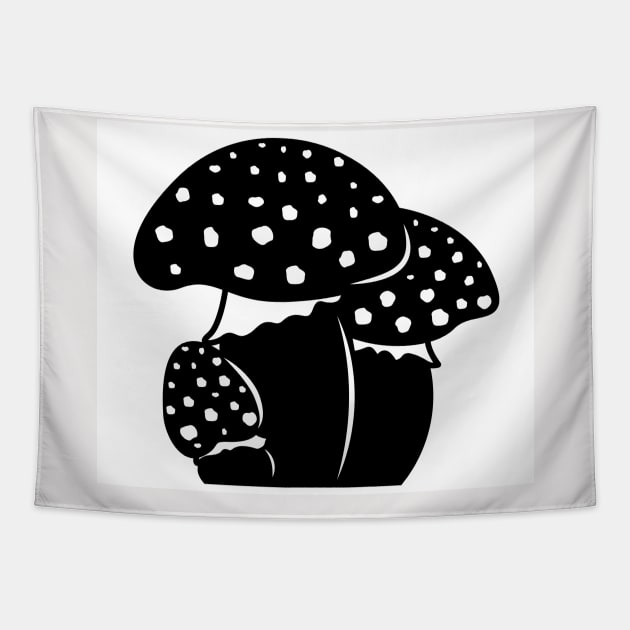 mushrooms Tapestry by busines_night