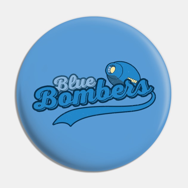 Blue Bomber Pin by TheHookshot