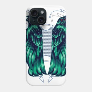 crow miror vintage geometric Phone Case