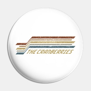 The Cranberries Stripes Pin