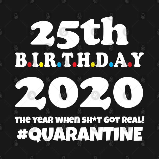 25th Birthday 2020 Quarantine by WorkMemes