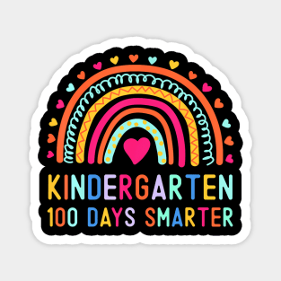 Kindergarten Rainbow 100Th Day Of School Teacher Kids Magnet