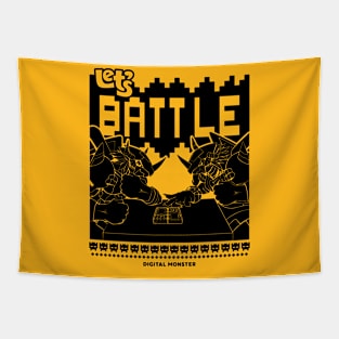 digimon lets battle Tapestry