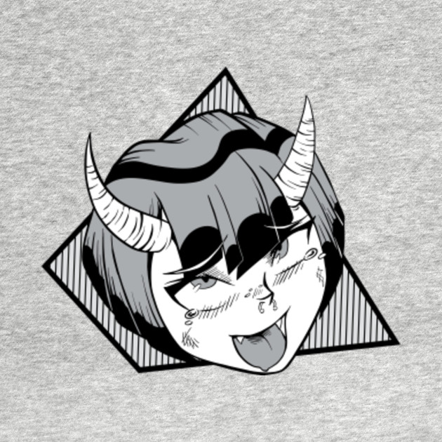Anime Demon Girl Anime T Shirt Teepublic
