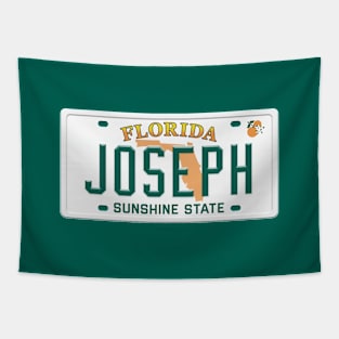 Joseph License Plate - FL Tapestry