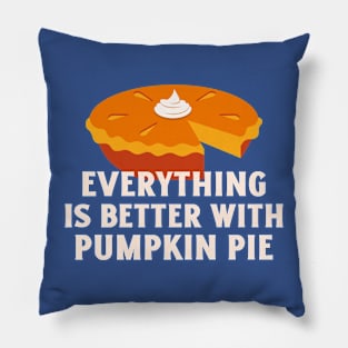 Pumpkin Pie Thanksgiving Pillow