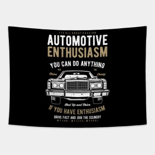 Automotive Classic Cars Cadi Pimp Your Ride Car Lover Gift Tapestry