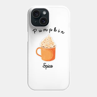 Pumpkin Spice Fall Badge Phone Case