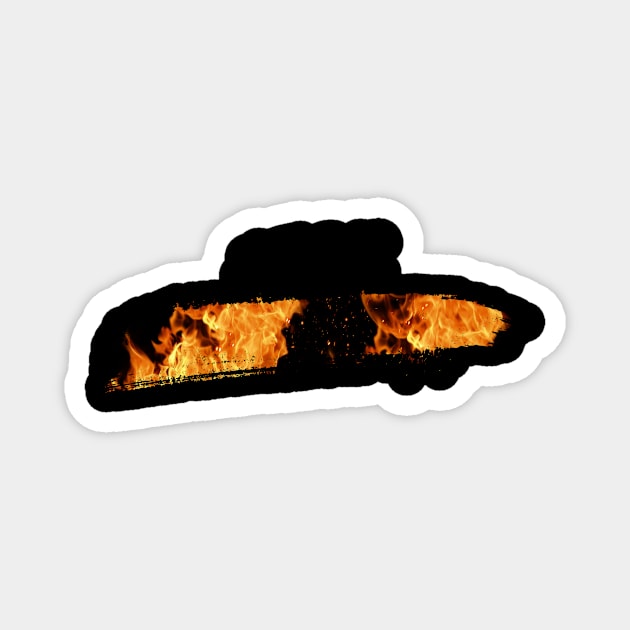 Fire Magnet by ClothesLine