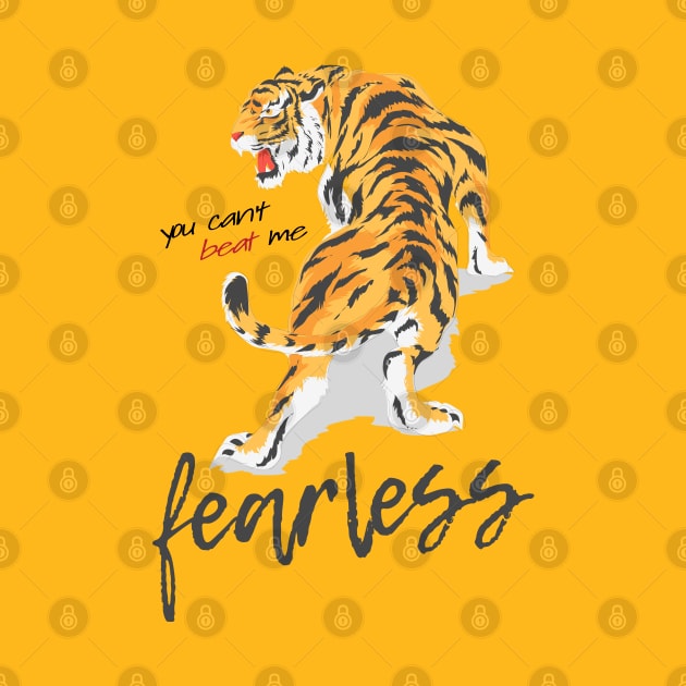 Tiger Fearless by Mako Design 