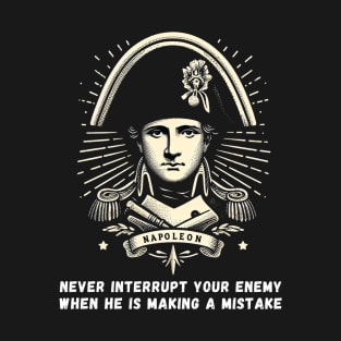 Napoleon's Strategic Brilliance: Sometimes Less Is More T-Shirt