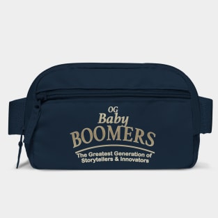 the OG Baby Boomers: The Greatest Generation of Storytellers & Innovators Bag