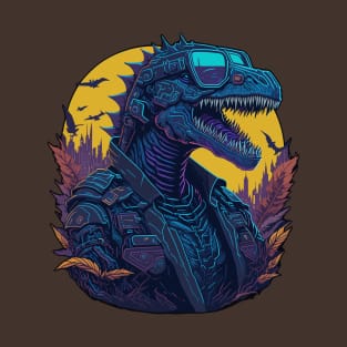 Jurassic Dystopia - Drip Neon T-Shirt