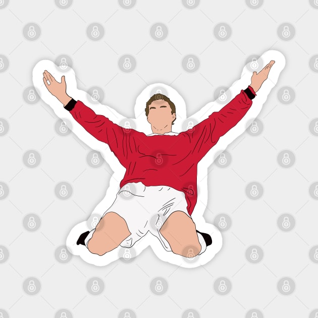 Ole Gunnar Solskjaer Magnet by Hevding