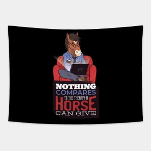 Therapy a Horse Tapestry