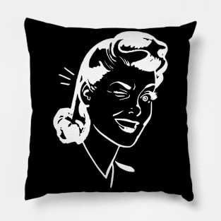 Retro pop art Pillow