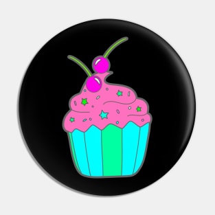 Cupcake Pin