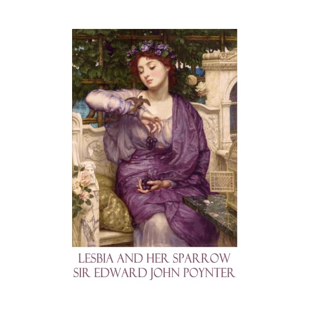 Lesbia and Her Sparrow by Sir Edward John Poynter by Naves