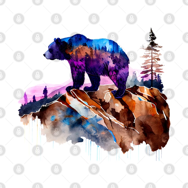 Grizzly Bear Design by Kingdom Arts and Designs