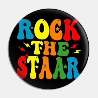 rock the staar Pin