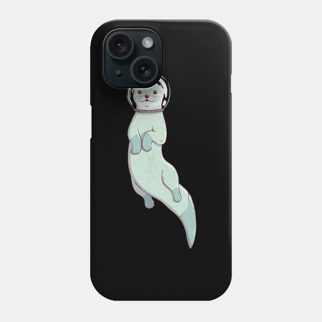 Otter Space Phone Case by Melissa Jan