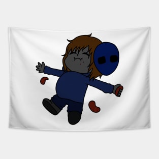 Creepypasta chibi Eyeless Jack Tapestry