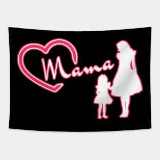 Mama - Mother with Dauther Tapestry