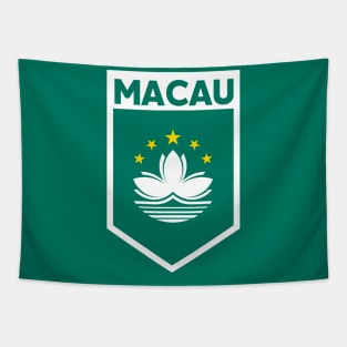 Macau Flag Emblem Tapestry