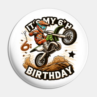 6th Birthday Pin