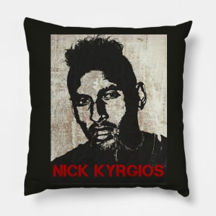 nick kyrgios Pillow