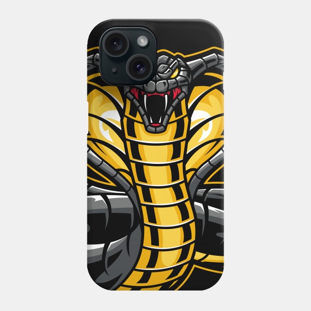 Cobra Kai Never Dies. Phone Case by vecturo