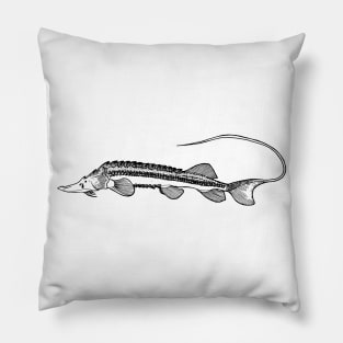 Amu Darya sturgeon Pillow