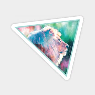 Space Lion Magnet