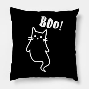 Boo Cat Pillow