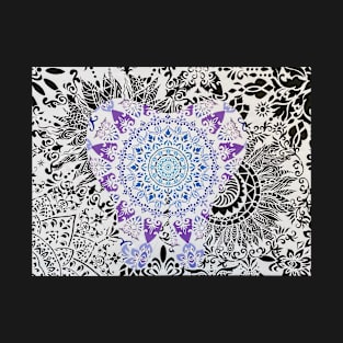 Purple tooth mandala T-Shirt