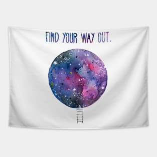 Find Your Way Out Tapestry