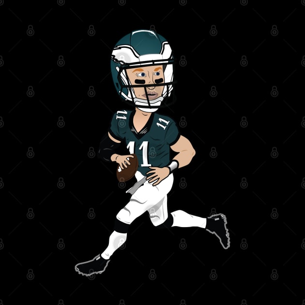 Carson Wentz Caricature by dopelope