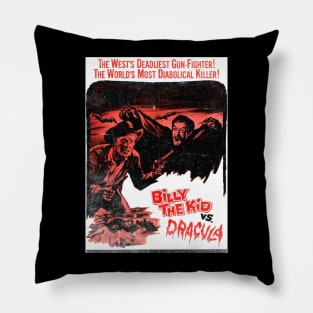 Billy the Kid vs Dracula Pillow