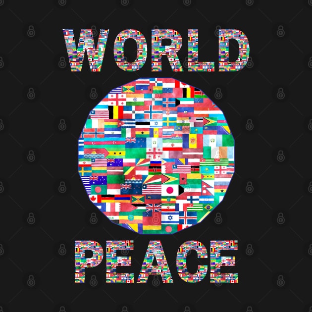 World Peace Flag Collection by Claudia Williams Apparel