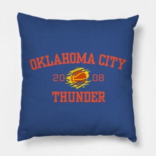 okc oklahoma thunder basketball Pillow