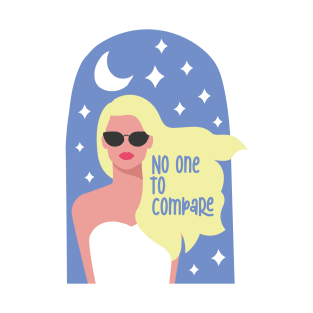 no one to compare beauty girl T-Shirt