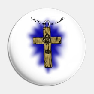 Lay at the cross. Pin