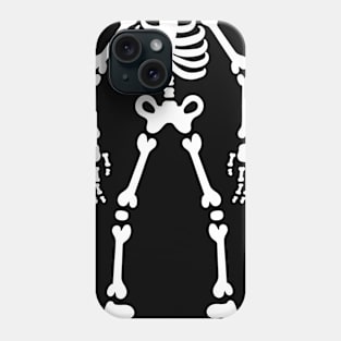 Skeleton cheap Halloween costume X-Ray Phone Case