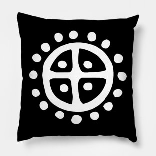 Viking Sun Wheel symbol Pillow