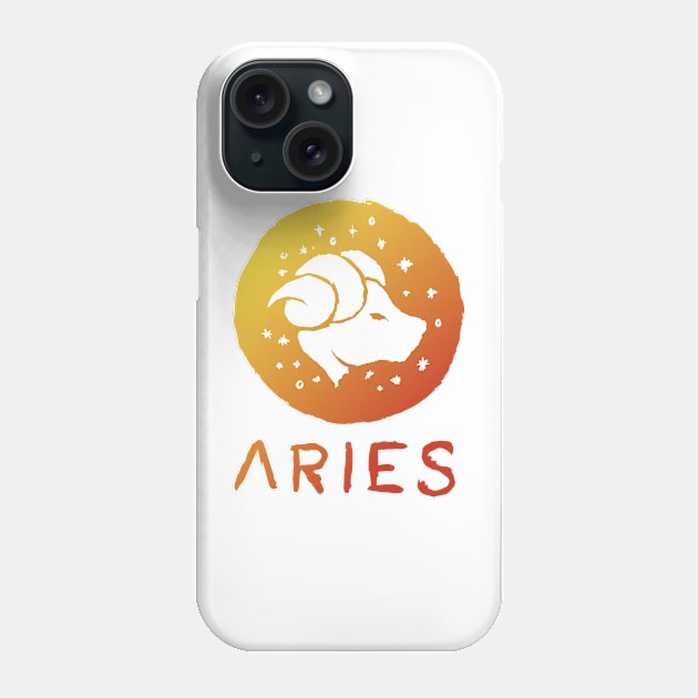 Aries 02 Phone Case by Very Simple Graph