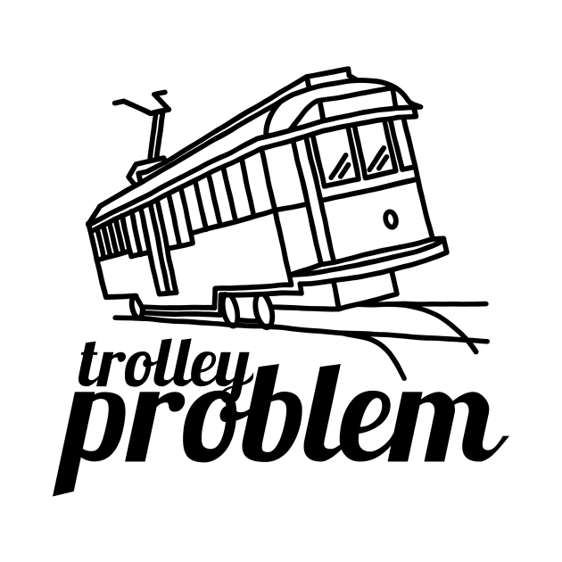 Trolley problem by patpatpatterns