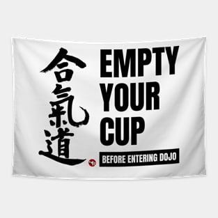 Emtpy Your Cup, Black Tapestry