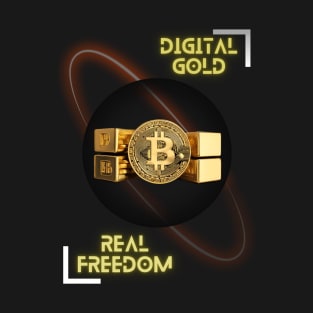 Bitcoin gold crypto T-Shirt